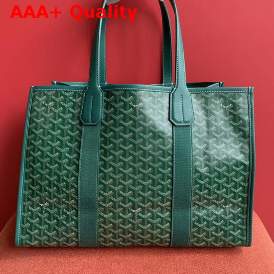 Goyard The Villette Tote in Green Replica