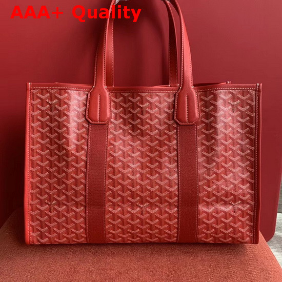 Goyard The Villette Tote in Red Replica