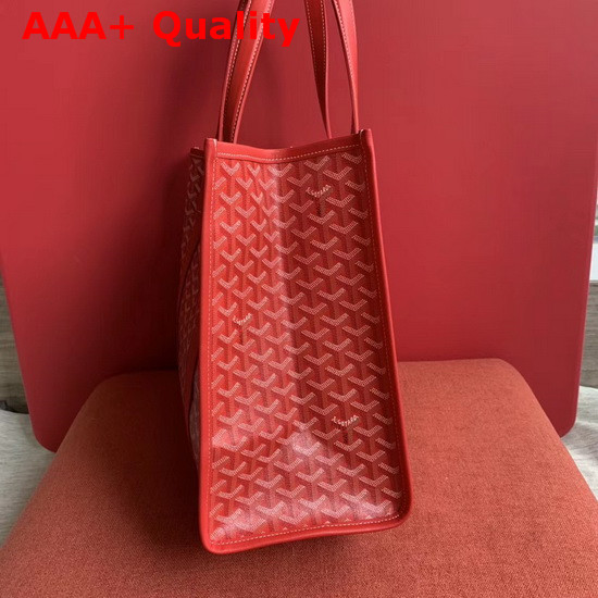 Goyard The Villette Tote in Red Replica