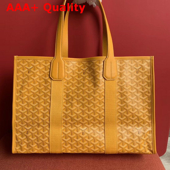 Goyard The Villette Tote in Yellow Replica