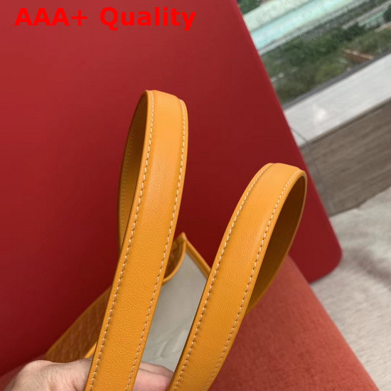 Goyard The Villette Tote in Yellow Replica