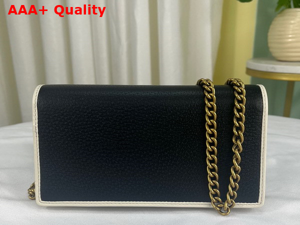 Adidas x Gucci Wallet With Chain Black Leather 621892 Replica