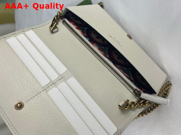 Adidas x Gucci Wallet With Chain Red Leather 621892 Replica