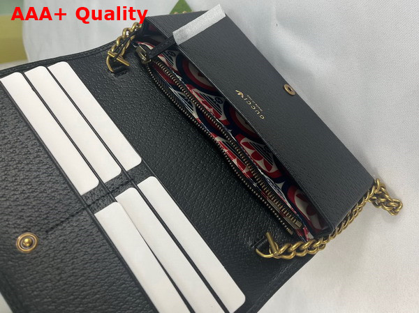 Adidas x Gucci Wallet With Chain White Leather 621892 Replica