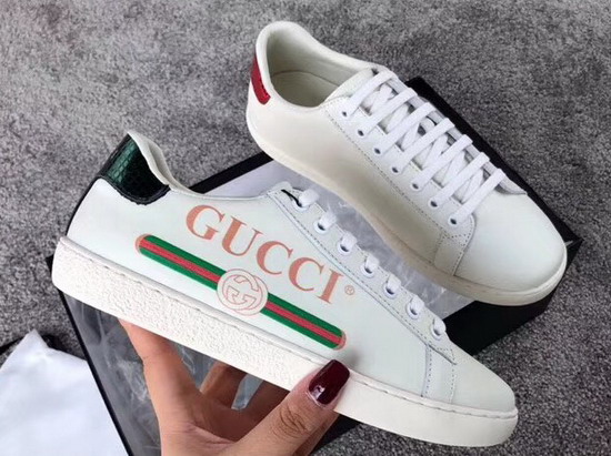 Gucci Ace Sneaker in White with Gucci Logo