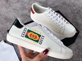 Gucci Ace Sneaker with Gucci Logo in White