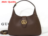 Gucci Aphrodite Medium Shoulder Bag in Brown Leather 726274 Replica