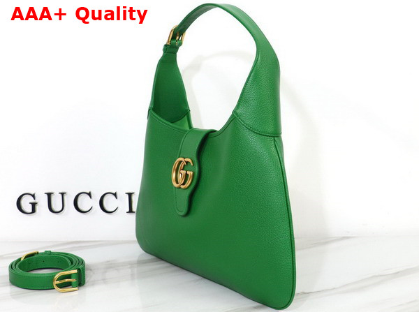 Gucci Aphrodite Medium Shoulder Bag in Green Leather 726274 Replica