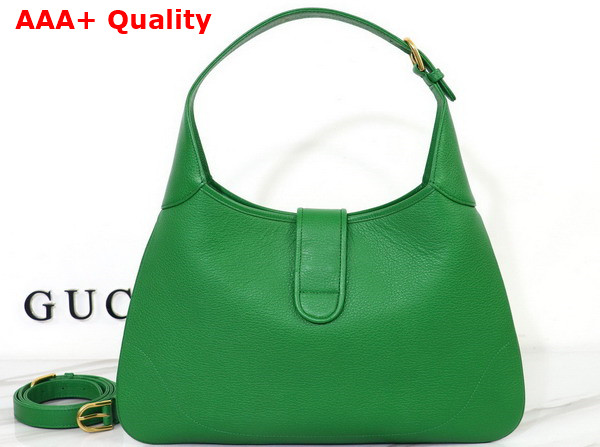 Gucci Aphrodite Medium Shoulder Bag in Green Leather 726274 Replica