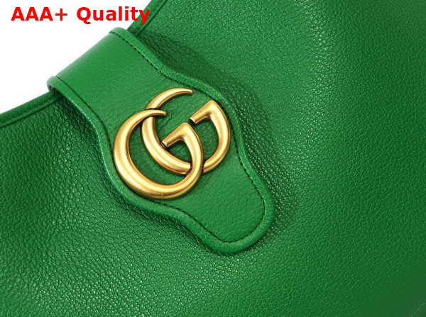 Gucci Aphrodite Medium Shoulder Bag in Green Leather 726274 Replica