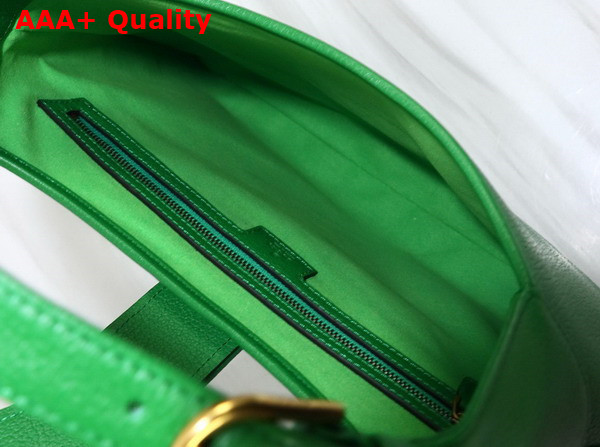 Gucci Aphrodite Medium Shoulder Bag in Green Leather 726274 Replica