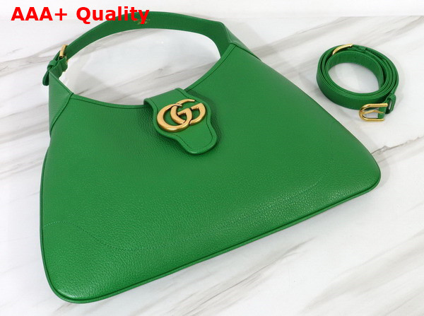 Gucci Aphrodite Medium Shoulder Bag in Green Leather 726274 Replica