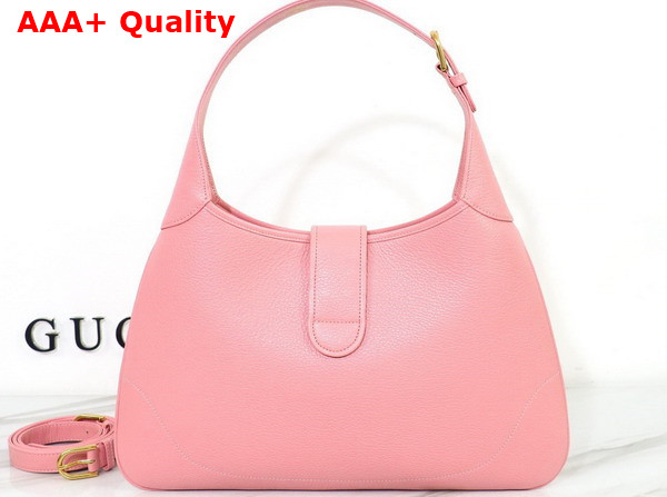 Gucci Aphrodite Medium Shoulder Bag in Light Pink Leather 726274 Replica