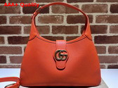 Gucci Aphrodite Medium Shoulder Bag in Orange Leather 726274 Replica