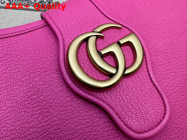 Gucci Aphrodite Medium Shoulder Bag in Pink Leather 726274 Replica