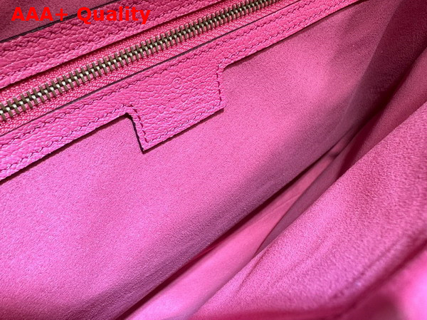 Gucci Aphrodite Medium Shoulder Bag in Pink Leather 726274 Replica