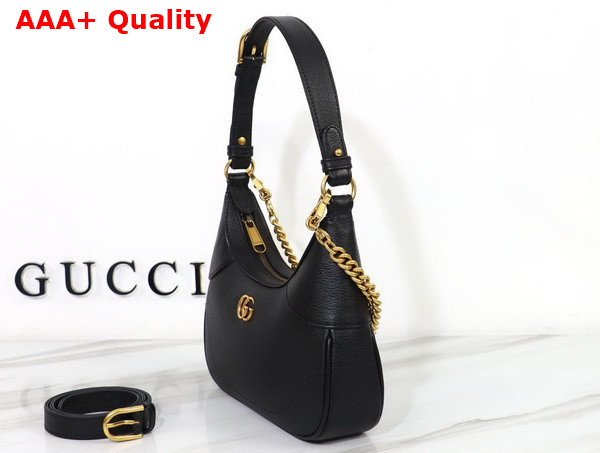 Gucci Aphrodite Small Shoulder Bag in Black Leather 731817 Replica