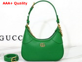 Gucci Aphrodite Small Shoulder Bag in Green Leather 731817 Replica