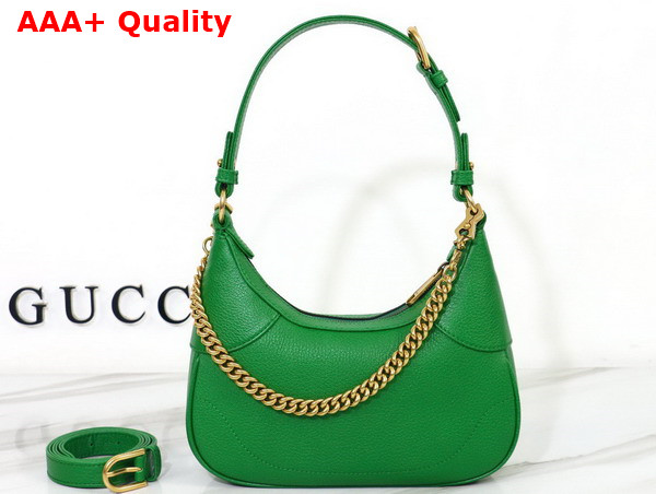 Gucci Aphrodite Small Shoulder Bag in Green Leather 731817 Replica