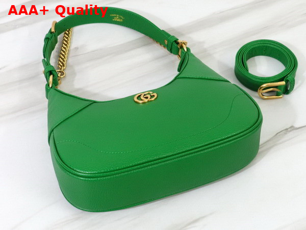 Gucci Aphrodite Small Shoulder Bag in Green Leather 731817 Replica