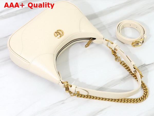 Gucci Aphrodite Small Shoulder Bag in White Leather 731817 Replica