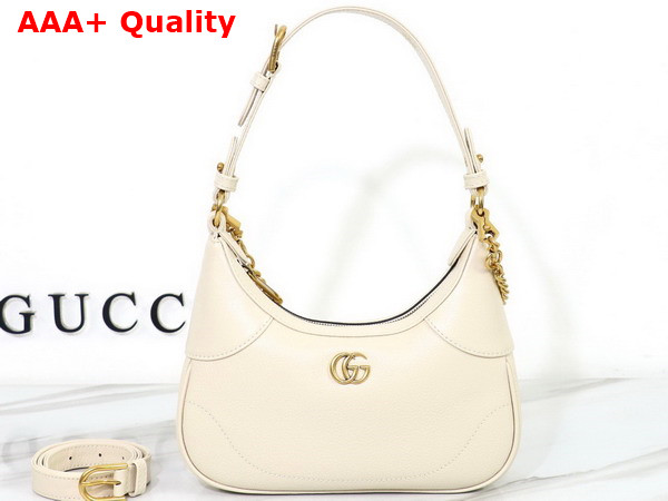 Gucci Aphrodite Small Shoulder Bag in White Leather 731817 Replica