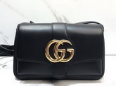 Gucci Arli Small Shoulder Bag in Black Leather 550129