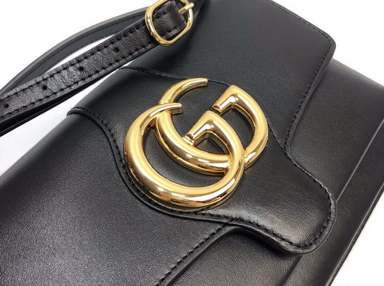 Gucci Arli Small Shoulder Bag in Black Leather 550129