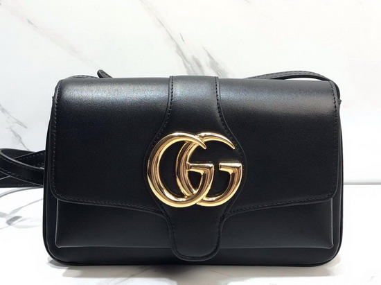 Gucci Arli Small Shoulder Bag in Black Leather 550129