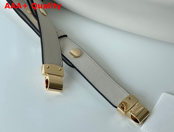 Gucci Attache Large Shoulder Bag in White Leather 702823 Replica