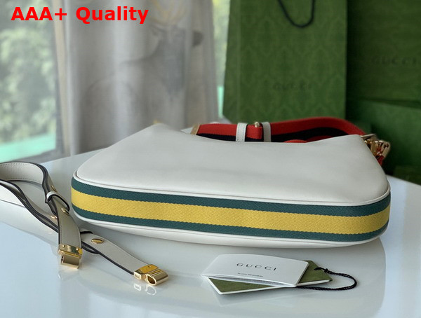 Gucci Attache Large Shoulder Bag in White Leather 702823 Replica