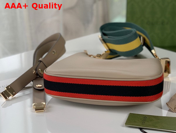 Gucci Attache Small Shoulder Bag Oatmetal Leather 699409 Replica