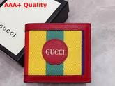 Gucci Baiadera Stripe Canvas Coin Wallet Replica