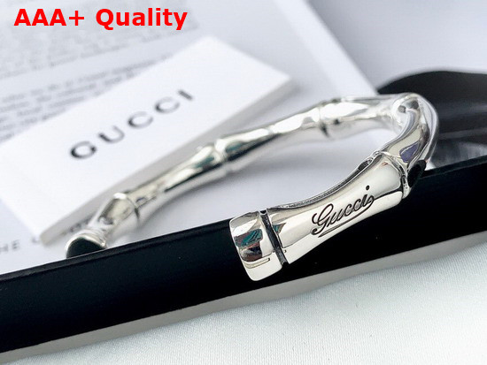 Gucci Bamboo Bracelet in Silver Replica