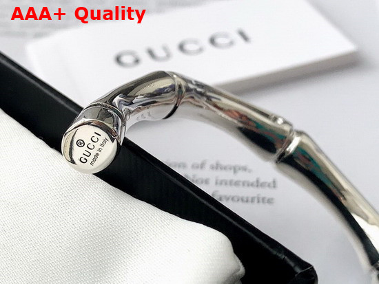 Gucci Bamboo Bracelet in Silver Replica