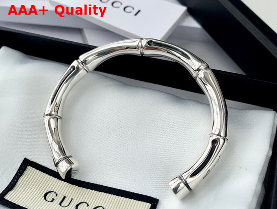 Gucci Bamboo Bracelet in Silver Replica