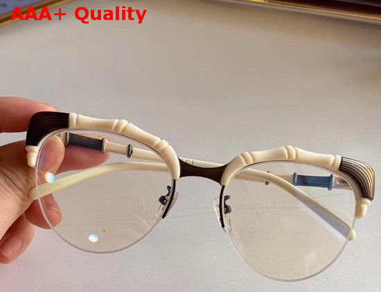 Gucci Bamboo Effect Cat Eye Sunglasses Replica