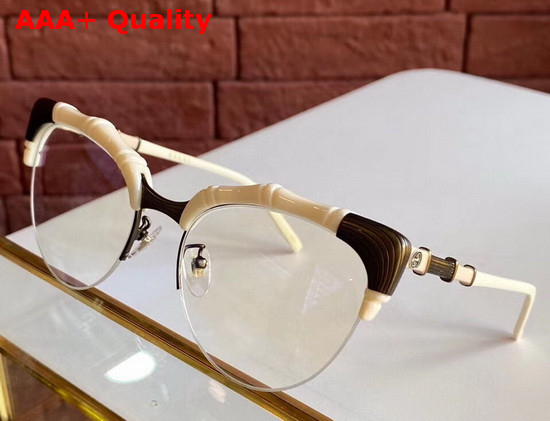 Gucci Bamboo Effect Cat Eye Sunglasses Replica