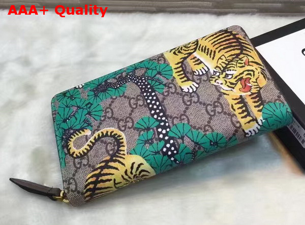 Gucci Bengal Zip Around Wallet 451468 Replica