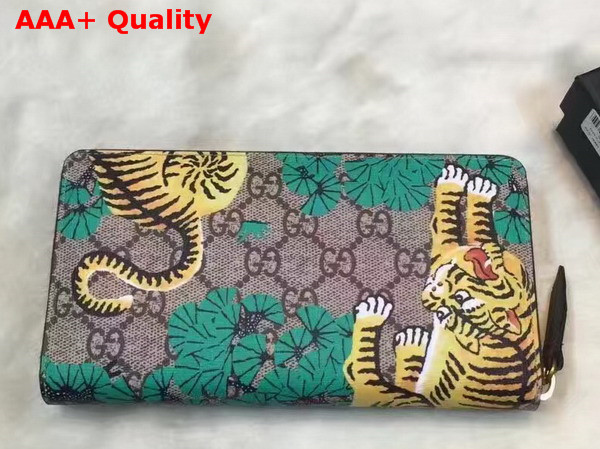 Gucci Bengal Zip Around Wallet 451468 Replica