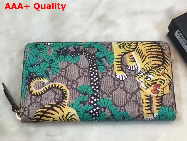 Gucci Bengal Zip Around Wallet 451468 Replica