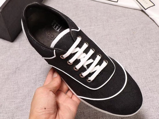 Gucci Black GG Canvas Sneaker