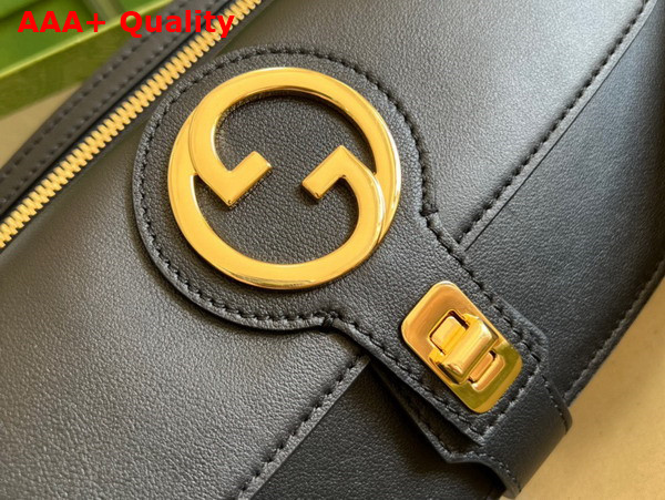 Gucci Blondie Belt Bag in Black Leather 718154 Replica