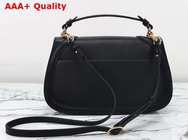 Gucci Blondie Medium Top Handle Bag in Black Smooth Leather 815716 Replica