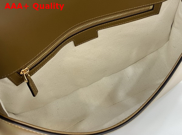 Gucci Blondie Medium Top Handle Bag in Light Brown Suede 815719 Replica