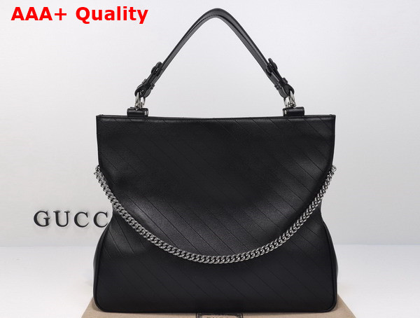 Gucci Blondie Medium Tote Bag in Black Leather 751516 Replica