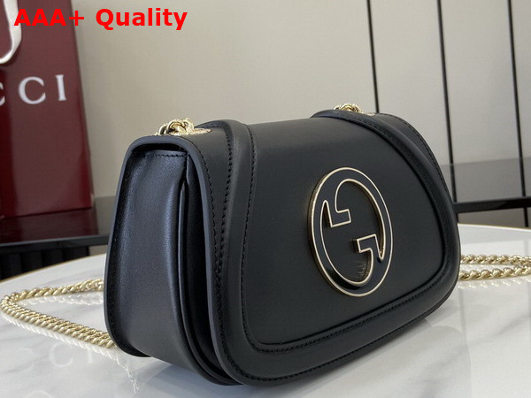 Gucci Blondie Mini Shoulder Bag in Black Leather 815711 Replica