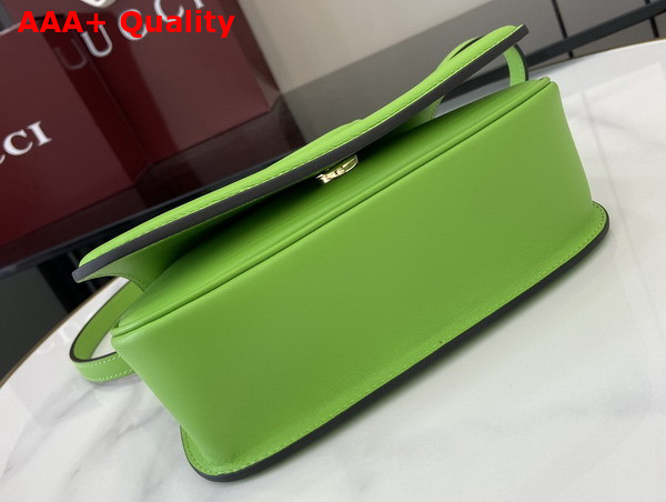 Gucci Blondie Mini Shoulder Bag in Green Leather 815700 Replica