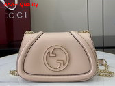 Gucci Blondie Mini Shoulder Bag in Light Pink Leather 815711 Replica