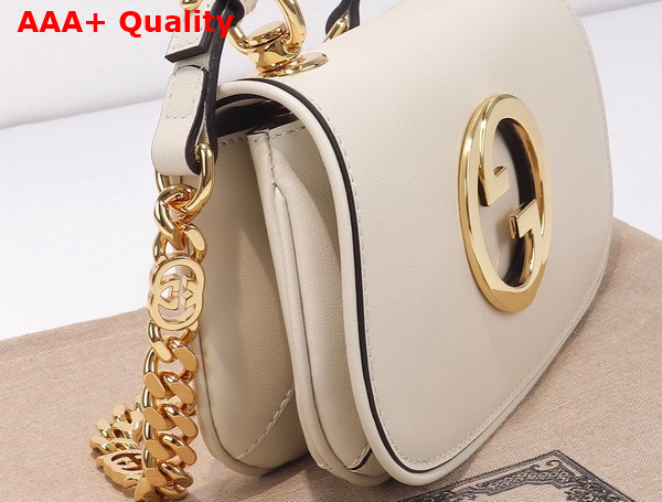 Gucci Blondie Mini Shoulder Bag in White Leather 724645 Replica